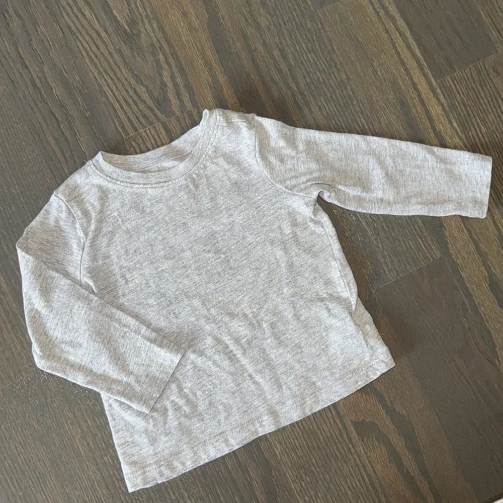 Old Navy Long-Sleeve Solid T-Shirt 2-Pack | 18-24M